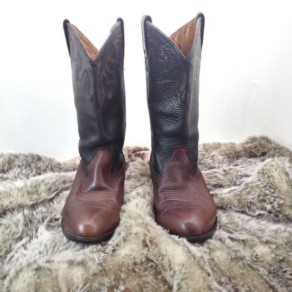 Ariat Shoes Ariat Boots Size 5 A2 Stampede Two Tone Brown Poshmark